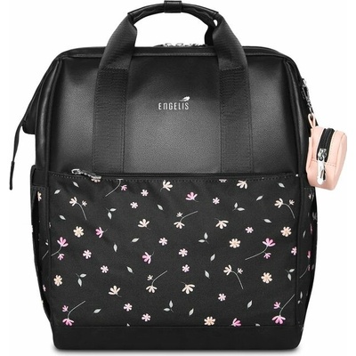 Engelis Eloa Flowers Black dámský černá 21 l