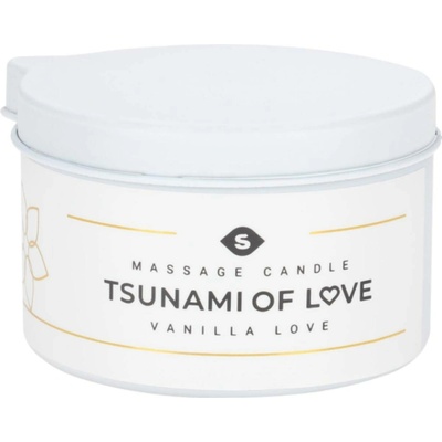 Tsunami of Love Vanilla Lover Masážní svíčka 100 ml