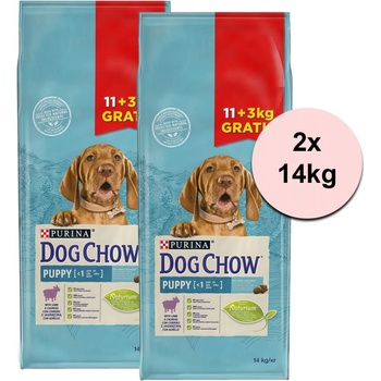 Purina Dog Chow Puppy Lamb & Rice 2 x 14 kg