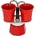 Bialetti Mini Express Set 2 Red