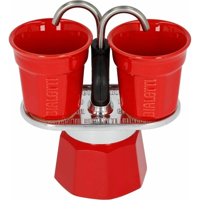 Bialetti Mini Express Set 2 Red
