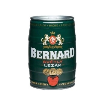 Bernard světlý ležák 11° 4,5% 5 l (sud)