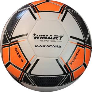 Winart Футболна топка, размер 4, winart maracana ОРАНЖЕВО