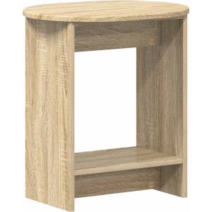 vidaXL Странична маса Дъб сонома 50 x 39, 5 x 55 см Инженерна дървесина (899854)