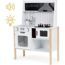 Eco Toys dřevěná kuchyňka se světelnými a zvukovými efekty PLK537