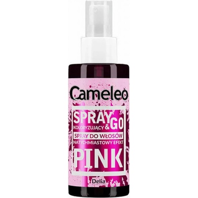 Delia Cameleo Spray & Go přeliv na vlasy Růžový 150 ml