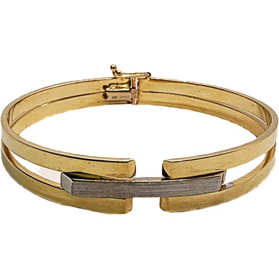 VipGold Златна дамска твърда гривна 10.32 гр (grt031)