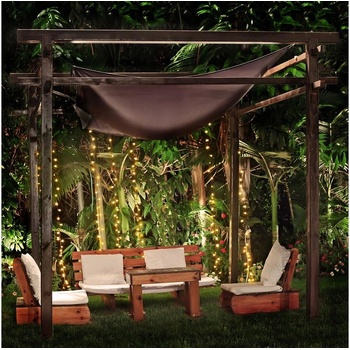 BRILAGI Brilagi LED Vonkajšia dekoračná reťaz 200xLED 8 funkcií 23 m IP44 teplá biela BG0249