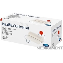 Idealflex universal obväz univerzálny trvalo elastický 10 cm x 5 m 10 ks