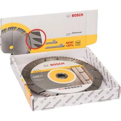 BOSCH Diamantový deliaci kotúč Standard for Universal 230 × 22,23 (balenie 10 ks) 2.608.615.066 2.608.615.066
