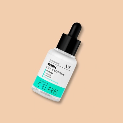 VT Cosmetics PDRN Cica Exosome Firming Ampoule spevňujúce pleťové sérum pre rozjasnenie a hydratáciu 30 ml