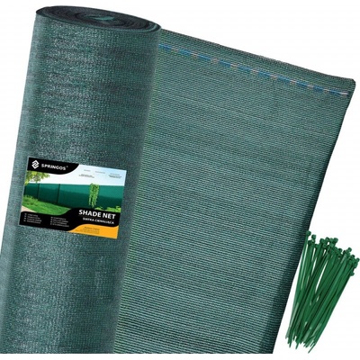 SPRINGOS Stínící tkanina 170cm x 25m, 95% zastínění, zelená SPRINGOS SN0035 SN0035-XG