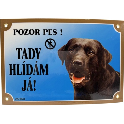 Dafiko Tabulka labradorský retriever černý – Sleviste.cz