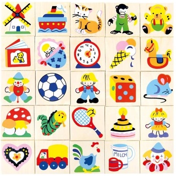 Bino Дървени знаци за детски градини