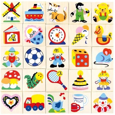 Bino Дървени знаци за детски градини