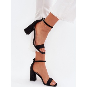 Step in style Дамски сандали с ток модел 215703 Step in style