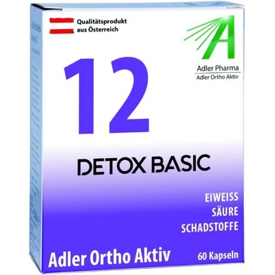 Adler Pharma Ortho Aktiv Nr. 12 Detox Basic 60 kapslí
