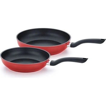 Fissler Комплект тигани CENIT RED, 2 бр. , червен, алуминий, Fissler (FS45304021000)