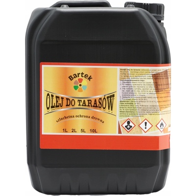 Olej na dřevo Bartek, matný, 5 l, na terasy