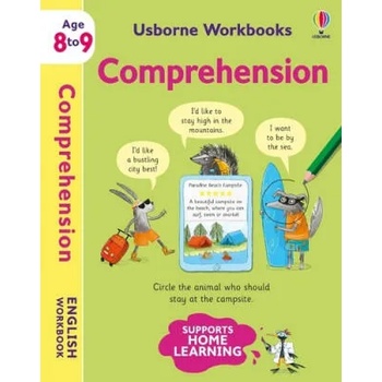 Image 1 of Usborne Workbooks Comprehension 8-9