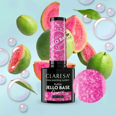 CLARESA Gél lak Bubble Jello Base Guava 5 g