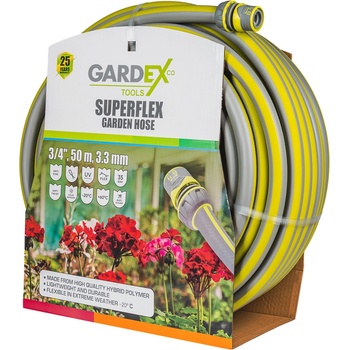 Gardex Tools Маркуч градински SUPERFLEX 3/4", 50m, 3.3mm GX