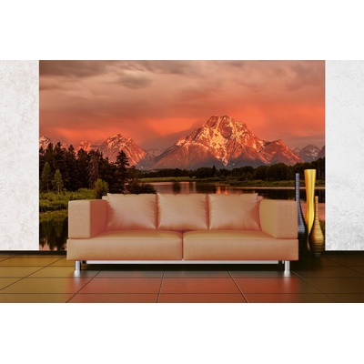 DIMEX ART Самозалепваща се флизелинова фототапета титон рейндж, сащ 375 x 250 см