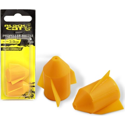 Black Cat Hrkálky Propeller Rasseln Fluo Orange 2,4cm