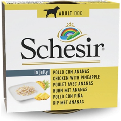 Schesir Dog Adult Kuracie s ananásom 150 g
