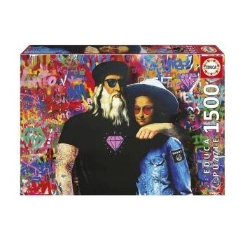 Educa Пъзел Educa Leo y Lisa 1500 Части