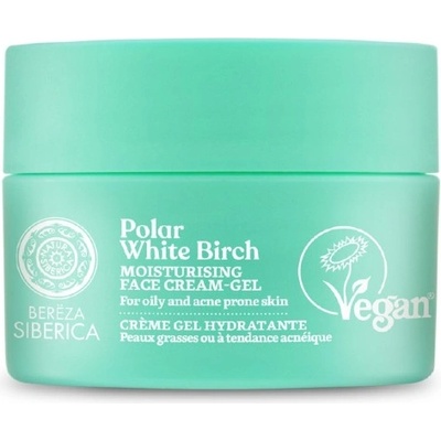 Natura Siberica Berёza Siberica Polar White Birch Moisturising Face Cream-Gel 50 ml