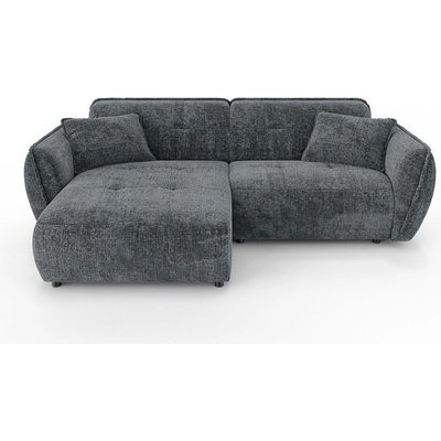 ROPEZ Тъмносив шенилов ъглов диван (ляв ъгъл) Nelia - Ropez (Nelia Narożnik L - Lewa OT Cremona 95)