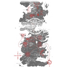 Tričko Game of Thrones Map of Westeross