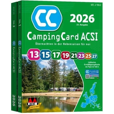 ACSI CampingCard pre rok 2026 variant v němčině