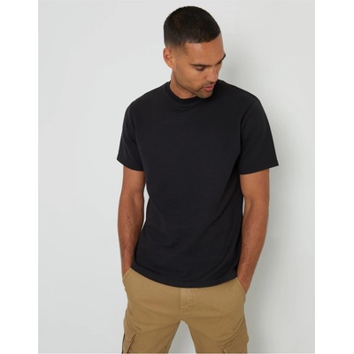 Threadbare Тениска Threadbare Men's Regular Fit Lynton T-Shirt - Black