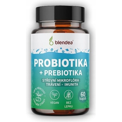Blendea Probiotika + Prebiotika na podporu trávenia 60 kapsúl
