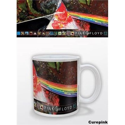 Keramický hrnek Pink Floyd Dark Side Of The Moon bílý 315 ml – Zboží Mobilmania