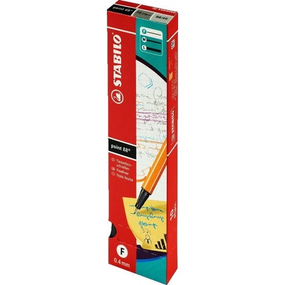 STABILO point 88 тънкописец Черен 1 броя (88/46B10) (88/46B10)