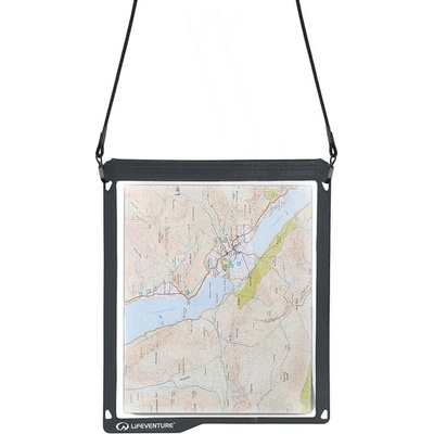 Pouzdro Vodotěsné na mapy Lifeventure Waterproof Map Case grey