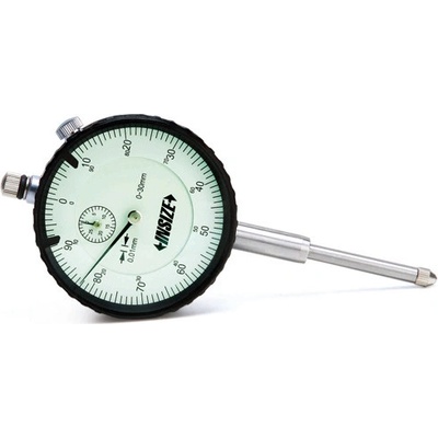 INSIZE Číselníkový úchylkoměr 60 mm bez očka 2324-10FA