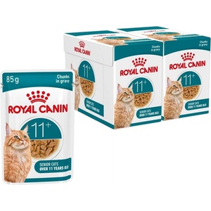 Royal Canin AGEING 11+ Gravy парченца в сос за възрастни котки над 11 години 24 x 85 г