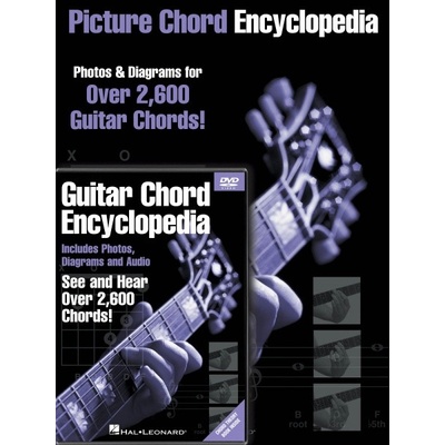 Guitar Chord Encyclopedia Pack - vrátane knihy Encyklopédia obrázkových akordov pre gitaru a DVD