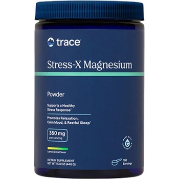 Trace Minerals Stress-X Magnesium Powder [240 грама] Лимон и лайм