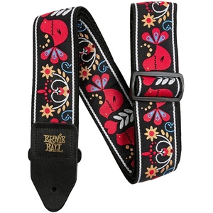 Ernie Ball Classic Jacquard Redbird Rising Колан за китара (P04667)