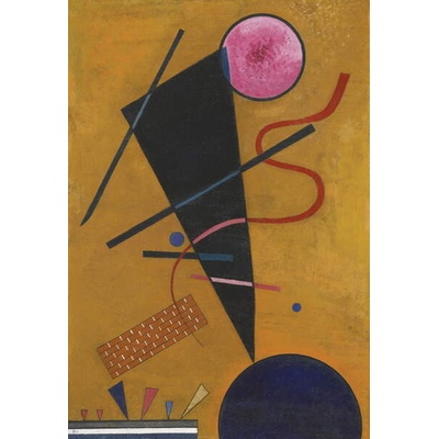 Plakát, Obraz - Contact Peinture (1924), Wassily Kandinsky, 26.7 × 40 cm