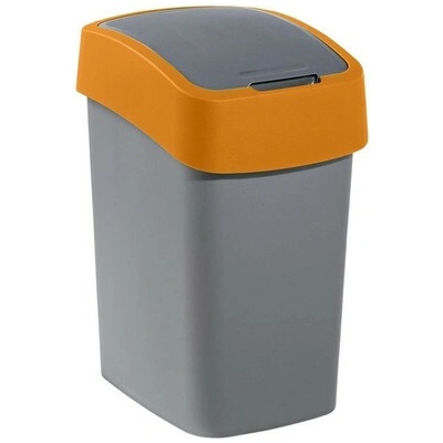CURVER Odpadkový kôš FLIP BIN 25 l strieborno/oranžový
