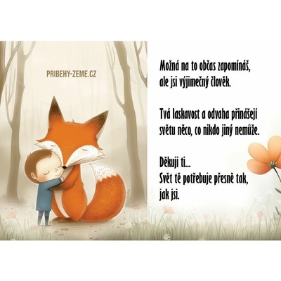 Příběhy ZeMě Pohlednice - Jsi výjimečný...