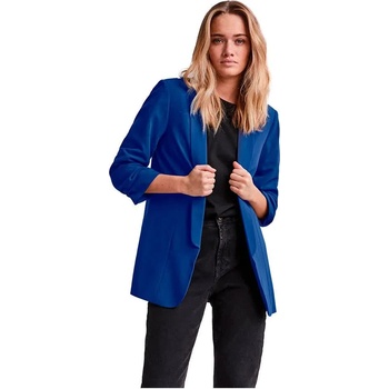 PIECES Сако Pieces Boss 3/4 blazer - Blue (Mazarine Blue)