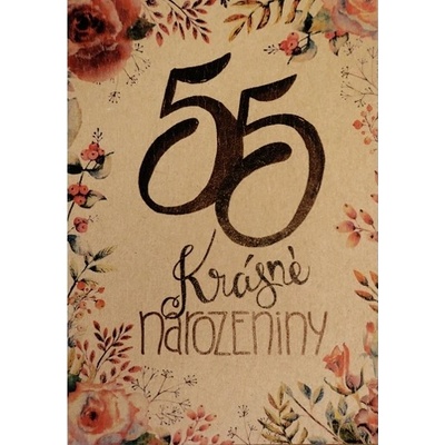 Přáníčko BeBechy - A6 - recyklovaný papír - 55