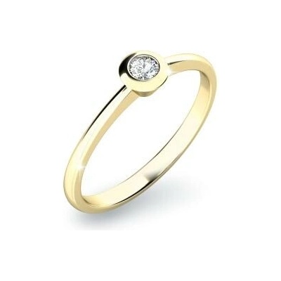 Prsteň prírodný diamant G1080701